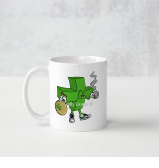 Jolly Green Custom drinking Mug